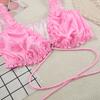 Conjunto de Duas Peças Rosa Sexy e Confortável para Dormir, Calças e Pijama, Lançamento Primavera 2025, Exclusivo Transfronteiriço para Uso Doméstico Feminino