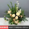 Nuevos Accesorios para Bodas, Soporte de Flores Guía de Camino para Bodas, Marco Cuadrado Geométrico de Hierro, Montaje de Columna de Flores Artificiales, Adornos Decorativos, Otros