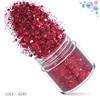 Dark Red Laser Set Cross-Border 12 cores Mixed Nail Art Sequins Espumante em pó Nail Art Jewelry Drill Nail Sticker
