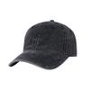 Gorra de Béisbol Lavada Estilo Coreano Verano Mujer Parte Superior Suave Transpirable Estilo Americano Retro Gris Humo Pico de Pato para Hombre