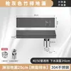 Desagüe de piso gris plomo baño baño alcantarilla cocina baño tira de gran desplazamiento ducha lavadora artefacto desodorizante