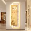Nove Peixes Reunindo Riqueza Pintura Decorativa de Entrada Estilo Chinês Novo Pintura de Luz LED Significativa de Alta Qualidade para Entrada Corredor