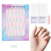 24 Peças de Unhas Postiças Usáveis para Adultos Produtos Acabados Transfronteiriços Patches de Manicure de Alta Qualidade Manicure Amêndoa Removível Atacado