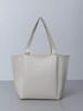 Bolsa feminina transfronteiriça, grande volume, novo estilo, bolsa de ombro feminina, elegante, bolsa de viagem, couro macio, moderna, versátil, portátil