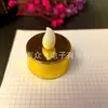 Lâmpada de Vela LED Quente Galvanizada Ouro Prata Pequena para Chá Cera Vela Simulação Criativa Adereços para Layout de Casamento Bar Atacado