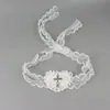 Máscara de Ojos de Monja de Halloween Cos Props Tocado Lolita Máscara de Encaje Viento Oscuro Accesorios para el Cabello Decoración Sensación de Ambiente