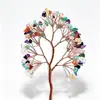 Árbol de cristal natural, grava de cristal, árbol de la vida tejido creativo DIY, artículo decorativo semiacabado para atraer riqueza, adorno de escritorio de oficina