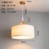 Luminária de Teto de Tecido Minimalista Criativa Escandinava para Quarto, Sala de Jantar, Sala de Estar, Estudo Lâmpada Decorativa LED