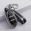 Carcasa para llave de coche con borde plateado de TPU, compatible con FAW Galoping T77, B70, 21, T99, T55, T33, T77PRO.