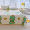 Manta de Fleece Coral com Pelúcia e Espessura Adicionais para Aquecimento no Outono e Inverno, Manta de Lançar Xale Infantil de Desenho Animado para Estudante Individual
