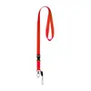 Amazon venda quente transfronteiriça em estoque cor fivela de cachorro cordão crachá cordão de identificação cordão de celular destacável