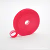 Cinta de velcro de color nylon para arnés, cinta de ribeteado de acabado, fábrica en stock, venta al por mayor de velcro