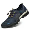 Zapatos para Hombre, Zapatos de Verano de Moda, Zapatos para Senderismo y vadeo al Aire Libre, Transpirables, Cómodos, Zapatos Deportivos para Hombre con Suela Suave, Zapatos Casuales de Moda para Hombre
