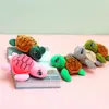 Juguete de Peluche de Tortuga al por Mayor Muñeca Tortuga Marina Colorida Muñeca Pequeña Llavero Colgante para Bolsa de Mujer Mini Tortuga