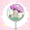 Wang Anyu Mercancía de Celebridad Artículos para Fans Abanico Grande Publicidad de Abanico Abanico Transparente Materiales para Manualidades