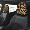 Funda para Reposacabezas de Coche con Estilo Lindo de Estampado de Leopardo y Diseño Personalizado, Funda Universal para Cojín de Coche, Se Puede Etiquetar y Hacer por Encargo con Tu Propia Imagen