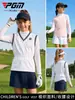 2026 PGM Roupa de Golfe Infantil Meninas Verão Manga Curta Regata Respirável Vestuário Infantil