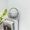 Nova Bolsa Transfronteiriça Shell Crescent de Acrílico com Padrão de Diamante 2026, Mini Bolsa para Festas, Clutch Colorido e Bolsa Pequena Transversal