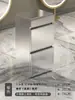 Gabinete de Herramientas para Barbería, Carrito de Herramientas para Salón de Peluquería, Gabinete, Carrito para Cortar el Cabello, Gabinete de Trabajo de Acero Inoxidable para Salón de Peluquería, Mostrador de Almacenamiento
