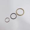 Anillo O Metálico Correa Aleación de Zinc Círculo Sólido Cortina Anillo Romano Anillo Anillo Bolsa Anillo Cerrado Sin Costuras