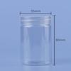 Frasco de Plástico Transparente Calibre 55 para Alimentos Mascota Botella de Embalaje Puerto 55 Aluminio Plástico Boca Ancha Frasco Sellado