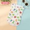 Ropa nueva de fábrica para cachorros y gatitos, dibujos animados de otoño, chaleco lindo, fuente de fábrica directa, chaleco estampado Shu