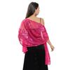 Nuevo chal bordado con lentejuelas de peonía para novia, dama de honor, vestido de novia, vestido de noche, chal femenino, comercio exterior transfronterizo al por mayor