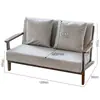 Cadena Tienda de Té con Leche Mesa y Silla Combinación Cafetería Área de Ocio Sofá de Madera Maciza Silla de Café Área de Lectura Cabina