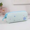 Estuche Nuevo Estrella de Gran Capacidad Bolsa de Papelería con Cremallera Grande Caja de Papelería Sencilla