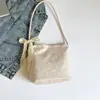 Bolsa de Lona Floral Fofa 2025 Nova Versátil Grande Capacidade Ombro Único Casual Roupas de Trabalho Bolsa Tote Bolsa Tote