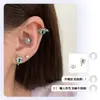 Aretes Ojo de Diablo Azules para Mujer, Aretes Punk de Personalidad Dulce Fresca de Nicho, Aretes de Diseño Simple Único