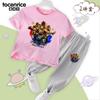 Monitor persona del inodoro ropa camiseta de manga corta pantalones traje abrigo de niño TV Titan persona de audio persona de niños ropa infantil T