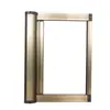 Ventana de Pantalla Invisible de Aleación de Aluminio Tipo Deslizante Retráctil Malla con Ruptura Térmica Mosquitera Autoinstalable para Ventana de Techo No Requiere Taladros