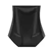 Comércio Exterior Popular Transfronteiriço Calcinhas Femininas de Seda Gelada de Cintura Alta com Controle de Barriga, Bumbum Pêssego Nu, Amigável à Pele, Confortáveis, Cuecas Sem Costura