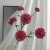 6 Crisantemos Artificiales, Crisantemos Simulados para Boda, Hotel, Decoración de Espacios en Casa, Accesorios para Fotografía, Arte Floral Decorativo, Flores de Seda al por Mayor