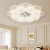 2025 Nova Luz Principal de Sala de Estar Lâmpadas Estilo Creme Pacote para Toda a Casa Espectro Completo Quarto Lâmpada de Teto Moderna Simples