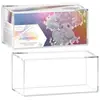 Caja de exhibición SPC de prisma acrílico transfronteriza con tapa magnética, caja de exhibición acrílica transparente apilable, personalizable