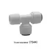 Conector de rosca para purificador de água conexão rápida plástico T reto cotovelo passagem direta conexão rápida dente externo dente interno acessórios atacado