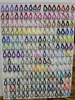 500 Colores 2/2.5/3mm Cordón Elástico de Color para Ropa Cuerda Elástica Redonda de Látex Banda Elástica Redonda Hilada Sólida de Poliéster