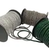 Cordão com Strass Tubo Redondo de 8 Fileiras Multicor Nº 6, Decoração para Roupas, Calçados e Chapéus, Materiais e Acessórios DIY Feitos à Mão, Atacado do Fabricante