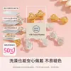 Espaçador de Contas Vajra em Prata S925 com Acabamento Dourado Brilhante, Colar, Pulseira DIY Feito à Mão Estilo Xizang, Contas Soltas, Contas para Fio, Acessórios para Joias de Prata