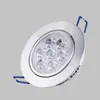 Lámpara de techo de alta potencia 3-24W, lente de carcasa, disipador de calor de aspas de aluminio, kit de focos antiguos de 5W7W9W