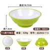 Tazón Comercial de Melamina Doble Color para Fideos, Engrosado, Resistente al Calor, Irrompible, Tazón de Bambú para Fideos, Tazón Especial para Restaurantes de Fideos, Tazón de Sopa Ramen Estilo Chino