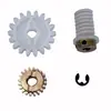 Mecanismo de elevación del bolígrafo Lecai, kit de engranajes del mecanismo de elevación de una y dos cabezas, cremallera del motor de elevación de la boquilla
