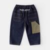 [Atuendo de Viaje] Camiseta de Manga Corta Dudujia Cool Ice Porcelain Cotton Jeans para Niños Ropa de Verano Camiseta para Niñas