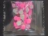 Partículas de açúcar feitas à mão DIY chocolate seda macaron cor frutas patch acessórios creme cola unhas lantejoulas glitter