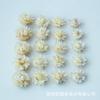 Fantástica base al por mayor velas de aromaterapia flores secas bolsa de material DIY selección mini boutique cabeza de flor de crisantemo de paja