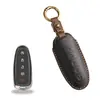Nova Capa de Chave Retrô Adequada para Lincoln Aviator Navigator Navigator Bolsa de Chave de Carro de Couro Genuíno Fivela