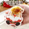 Paño de cocina de pulpa de madera y algodón navideño, esponja de cocina anti-grasa, se expande al mojarse, perfecto para lavar platos y fregar ollas
