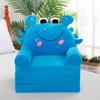 Sofá infantil con bonitos dibujos animados, tatami, sofá cama plegable, pequeño y perezoso, asiento para la siesta del jardín de infantes y el almuerzo.